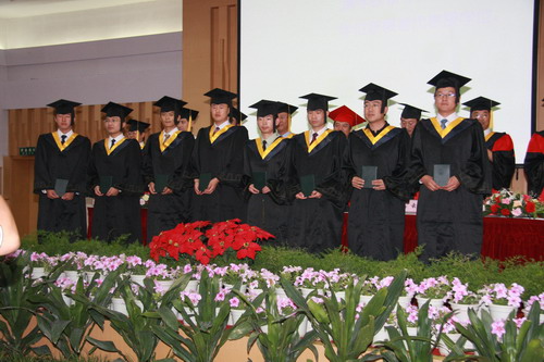 我們畢業了之一——2008屆畢業生典禮