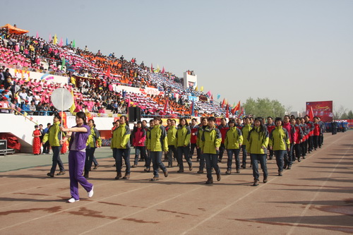 2012年校運會開幕式剪影——教工方陣