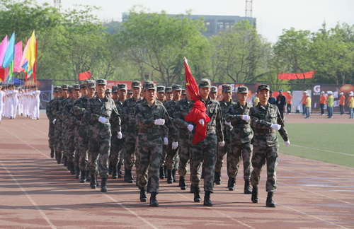 校運會開幕式方陣掠影